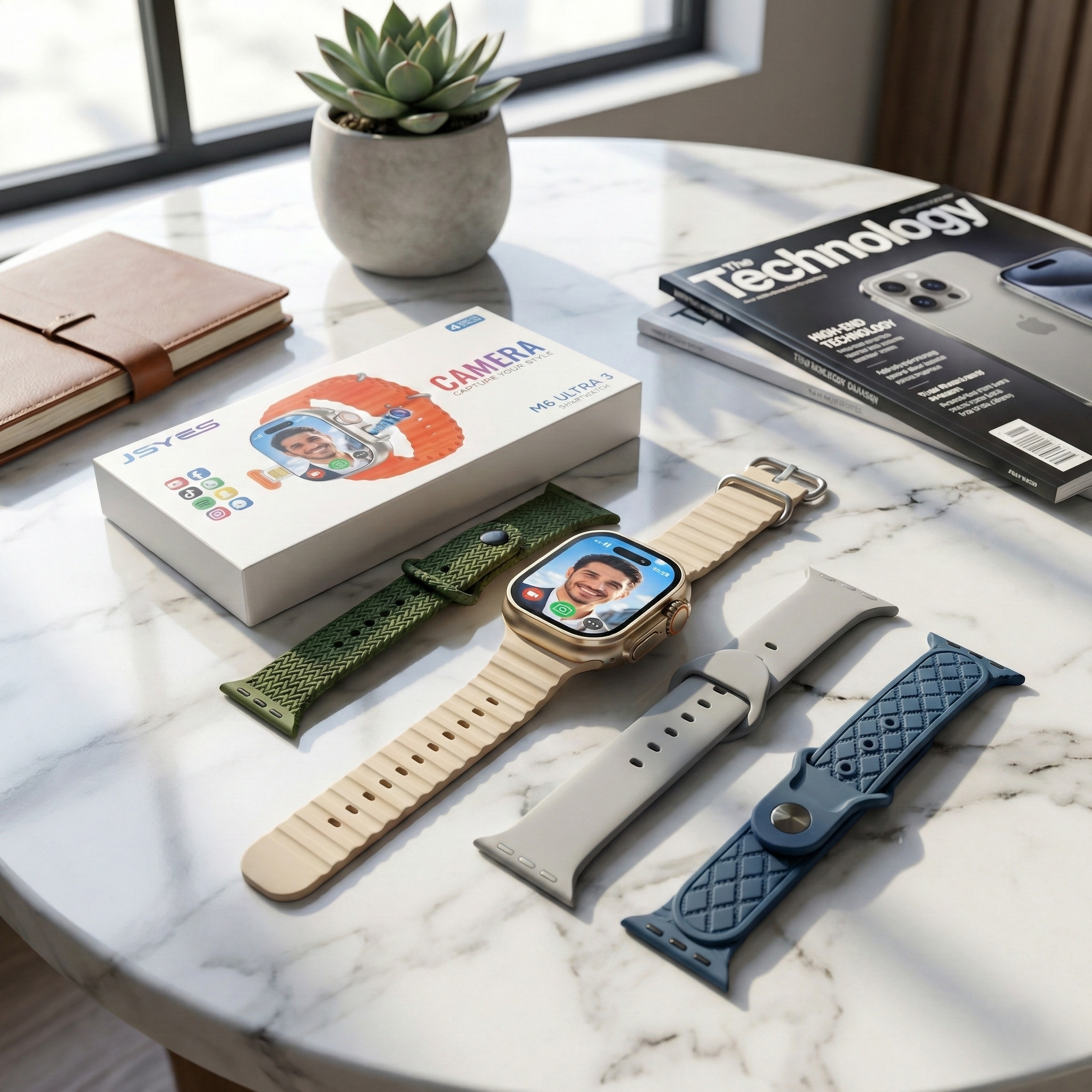 SmartWatch JsYes M6 Ultra 3