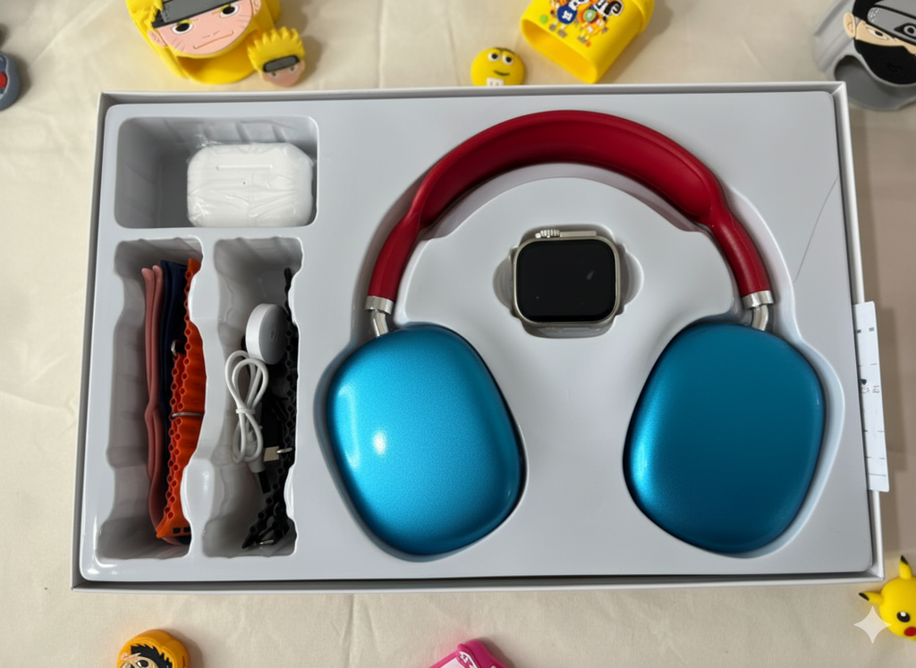 Pack Smart watch +CasqueP9 +Buds +🎁