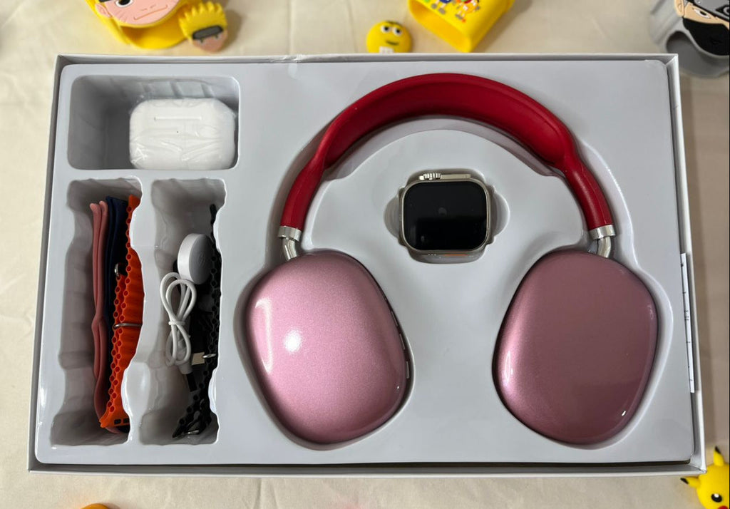 Pack Smart watch +CasqueP9 +Buds +🎁
