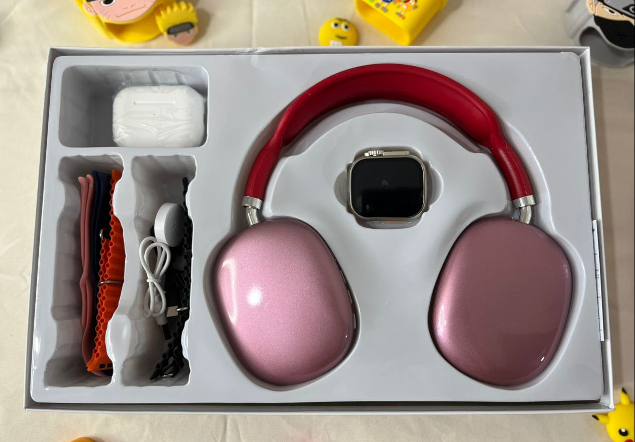 Pack Smart watch +CasqueP9 +Buds +🎁