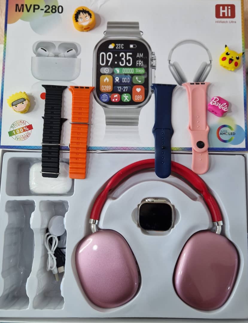 Pack Smart watch +CasqueP9 +Buds +🎁
