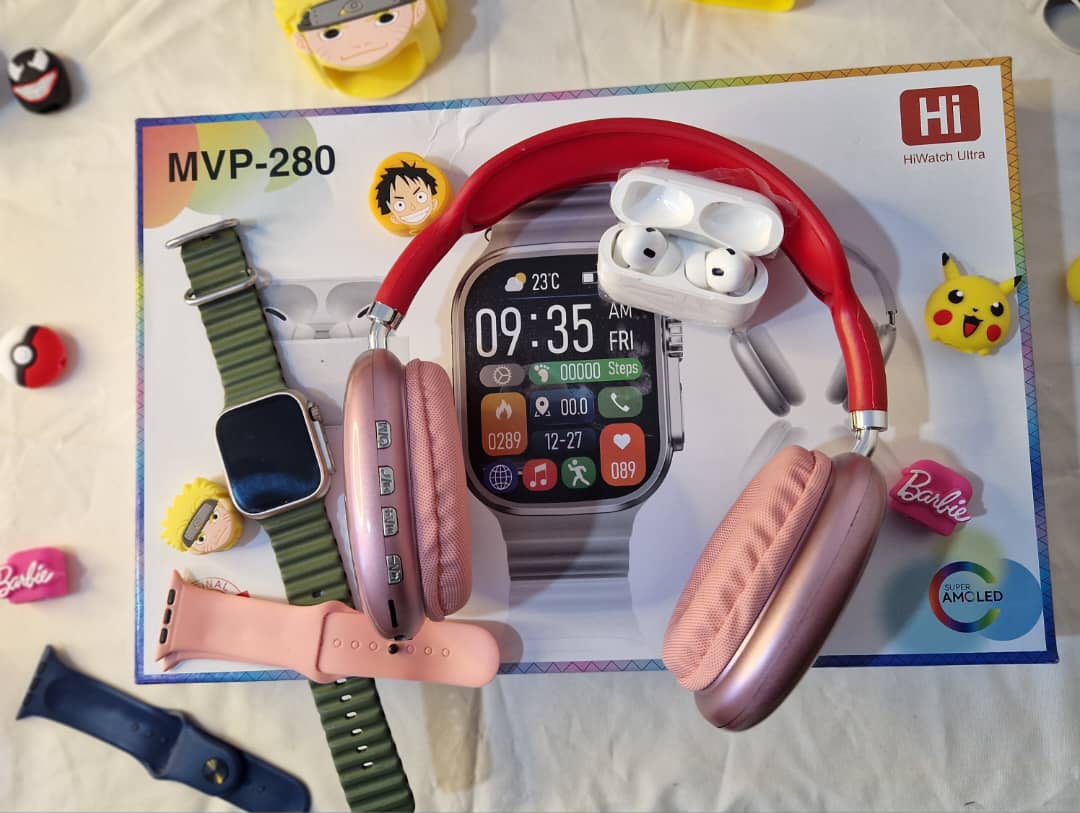 Pack Smart watch +CasqueP9 +Buds +🎁